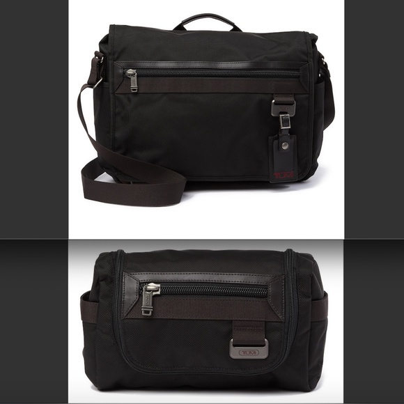 Tumi Other - Tumi Messenger Bag / Tumi Travel Kit Duo!